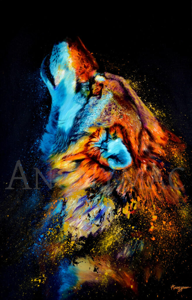 Peinture-animaux-loup 3