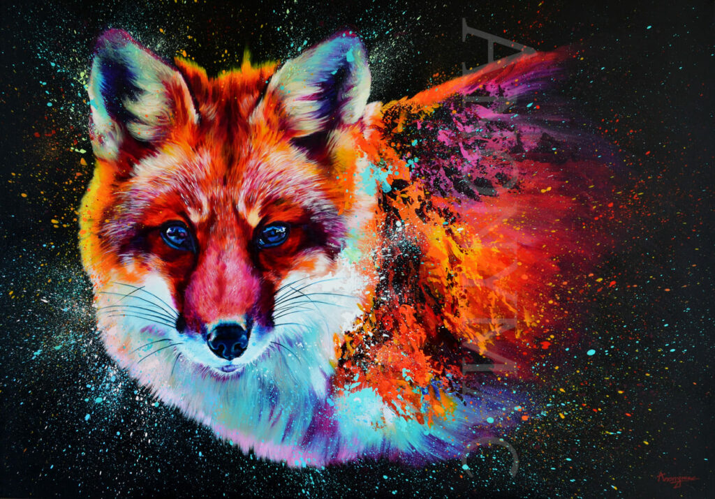 peinture-animaux-renard