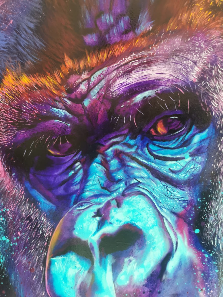 Tableau gorille La Jokong – Image 2