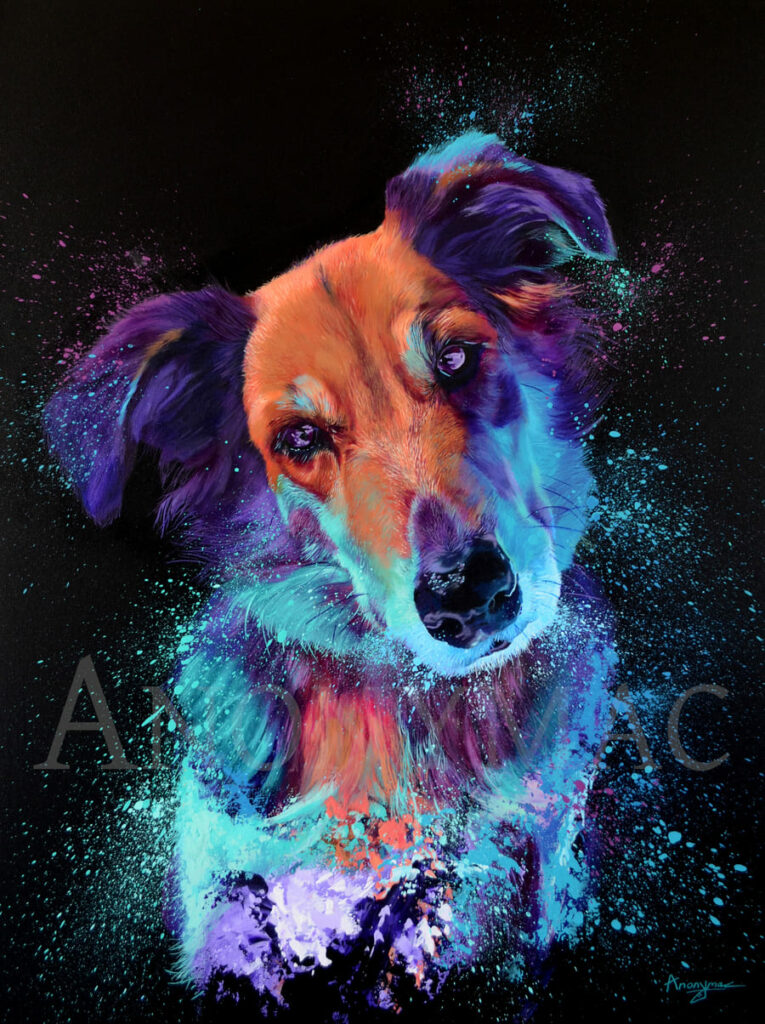 peinture-animaux-chien 2